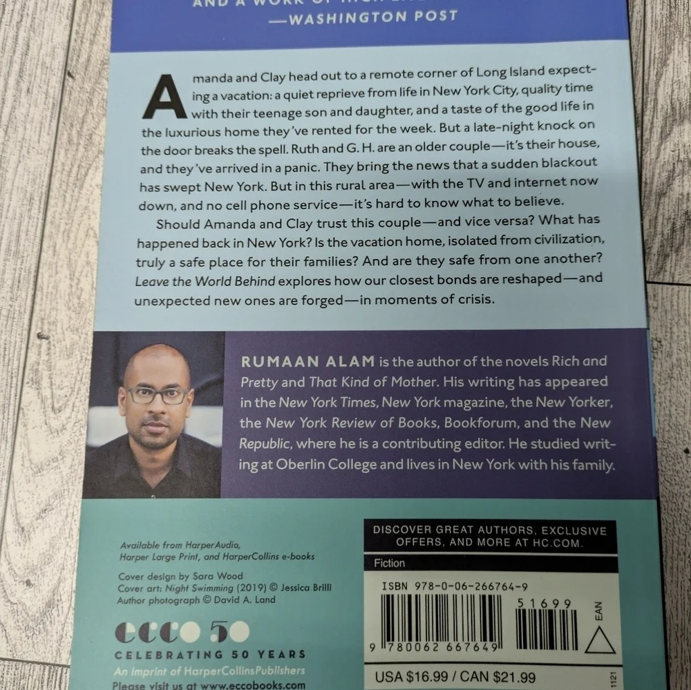 Leave the World Behind Book